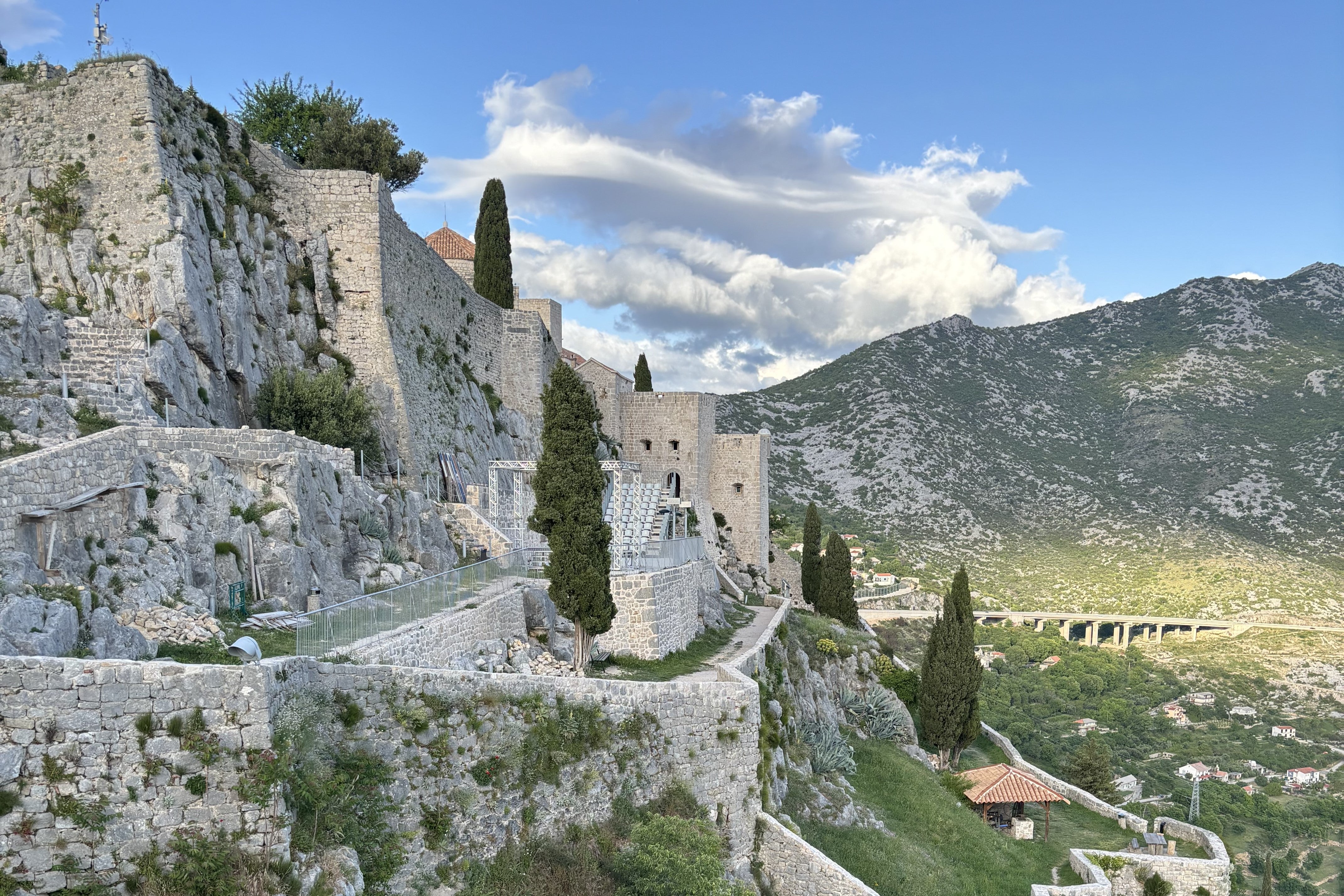 You may recognise it from Game of Thrones, but Klis Fortress has stood in place overlooking the village of Klis since the days of the ancient Illyrians