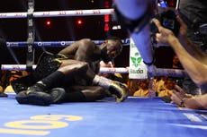 Deontay Wilder reaches a sad end on unique night that showed boxing’s future