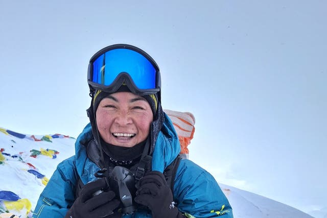 <p>Phunjo Lama is the fastest woman ever to scale Mount Everest</p>
