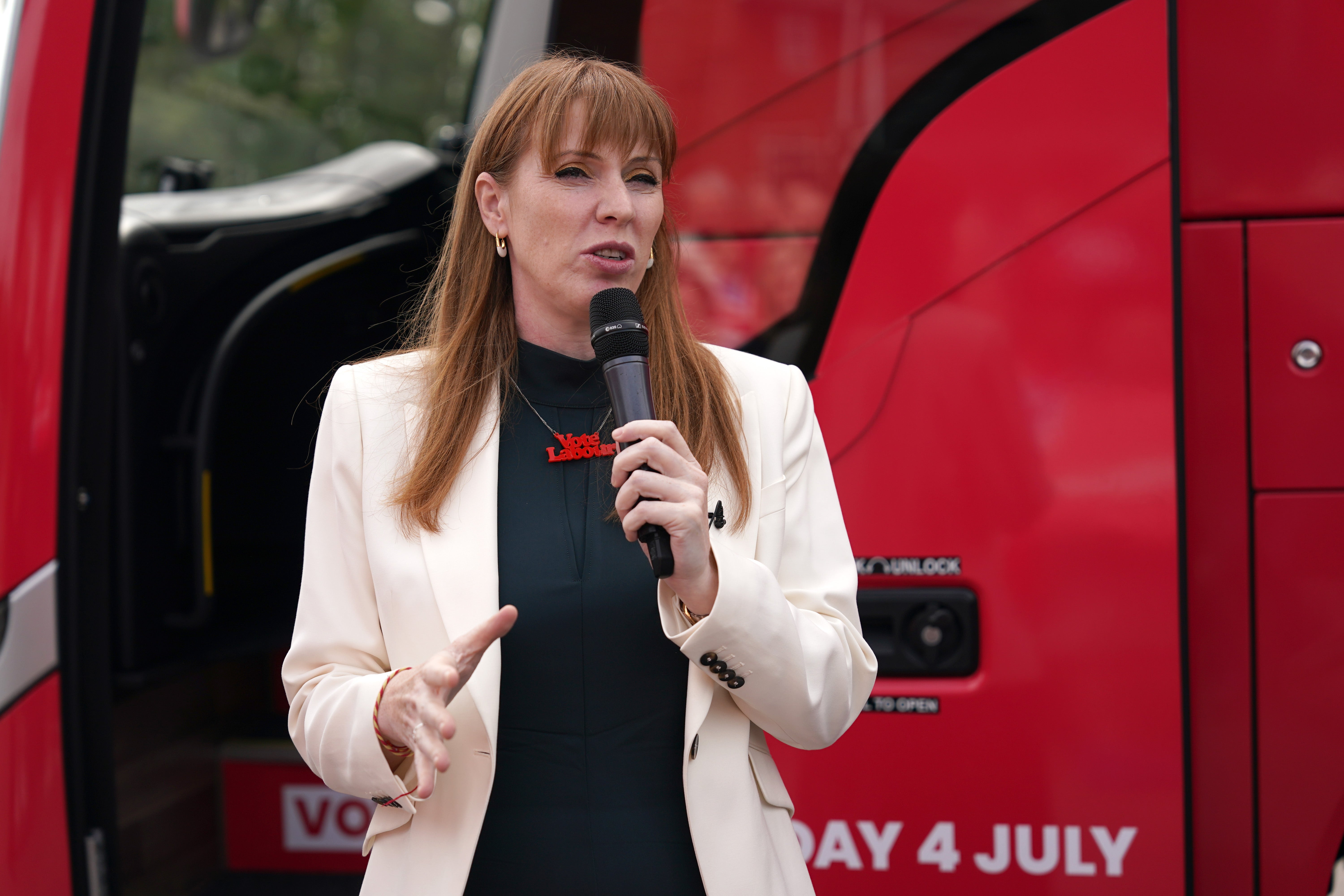 Angela Rayner accused the Tories of ‘smearing’ the Labour candidate