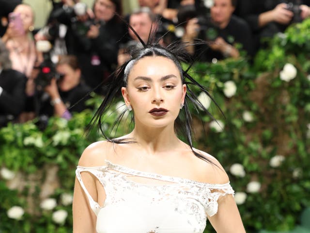 <p>Charli XCX at the 2024 Met Gala</p>