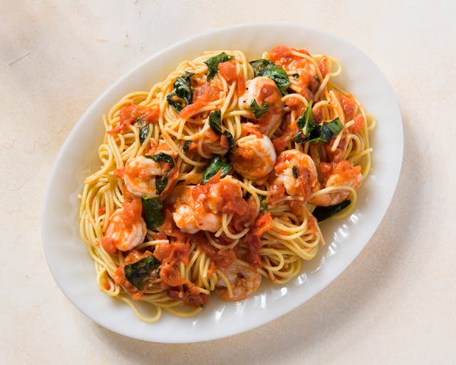 Food-MilkStreet-Spaghetti-Shrimp-Tomatoes