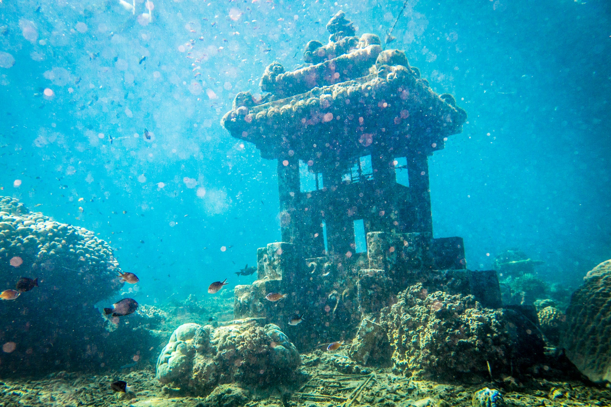 Tulamben is one of the island’s famous diving spots