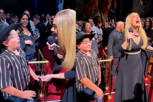 <p>Adele sent a young fan to tears with sweet serenading moment during her Las Vegas concert</p>