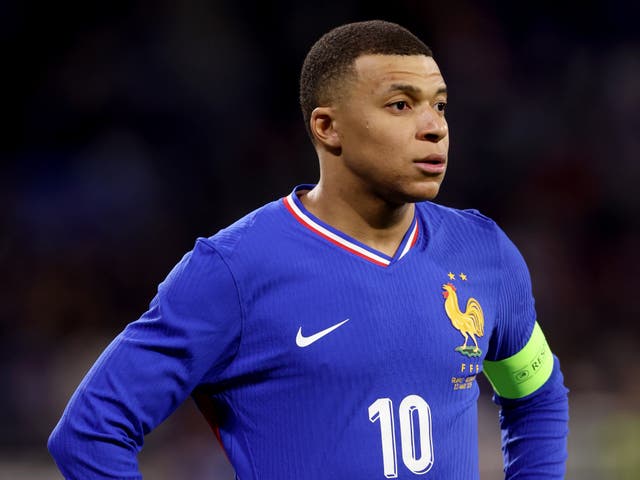<p>Kylian Mbappe will not play for France at Paris 2024 </p>