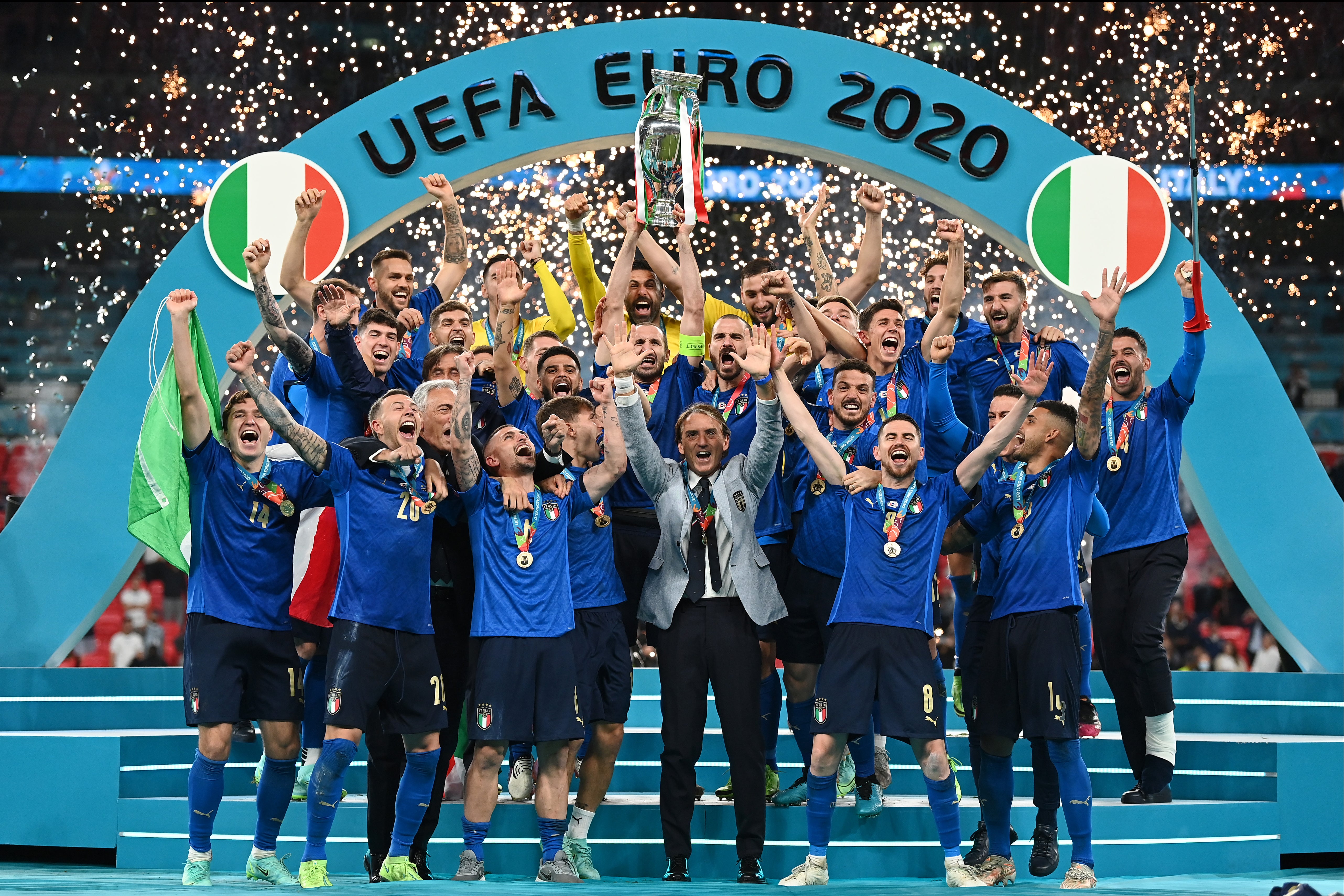 Italy are the defending Euros champions