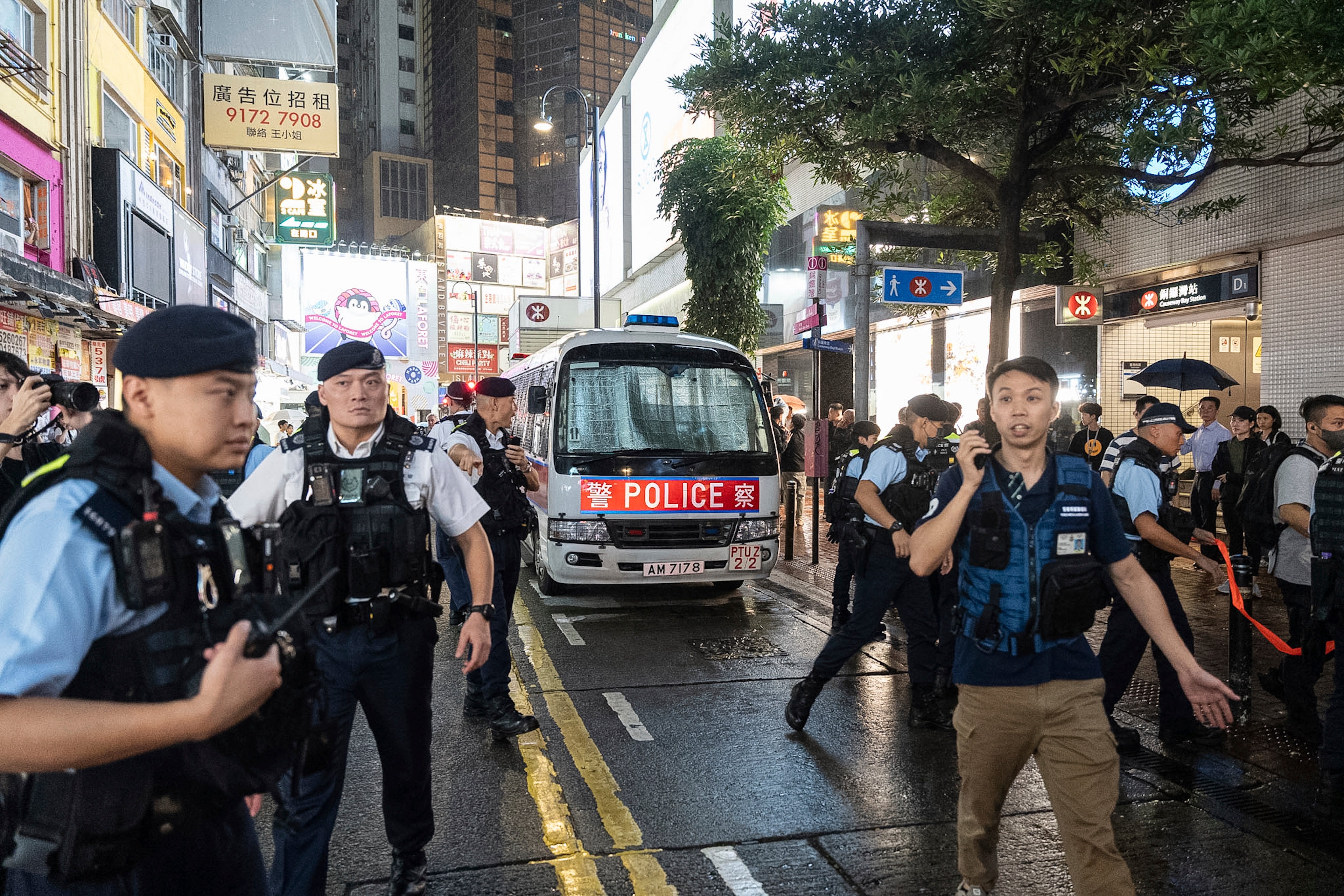 CORRECTION Hong Kong Tiananmen Anniversary