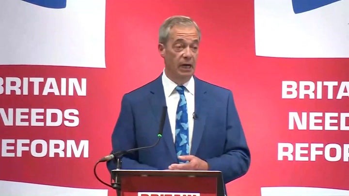 Nigel Farage confirms he will stand as Reform UK candidate in general election: ‘I can’t let down millions of people’.