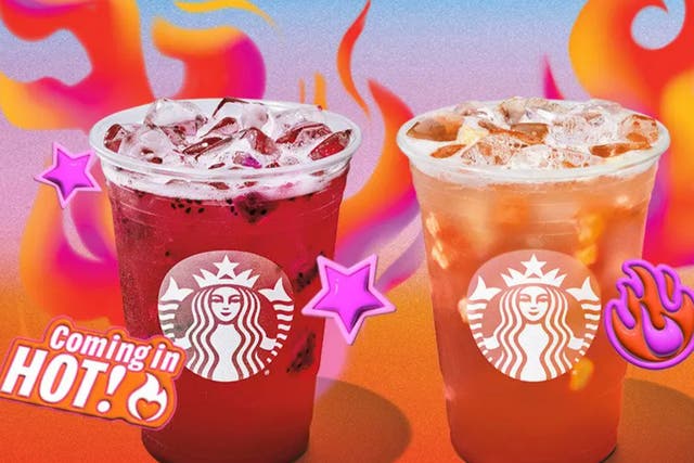 <p>Starbucks’ spicy dragonfruit and spicy pineapple drinks are part of the fashion for sweet and spicy flavours </p>