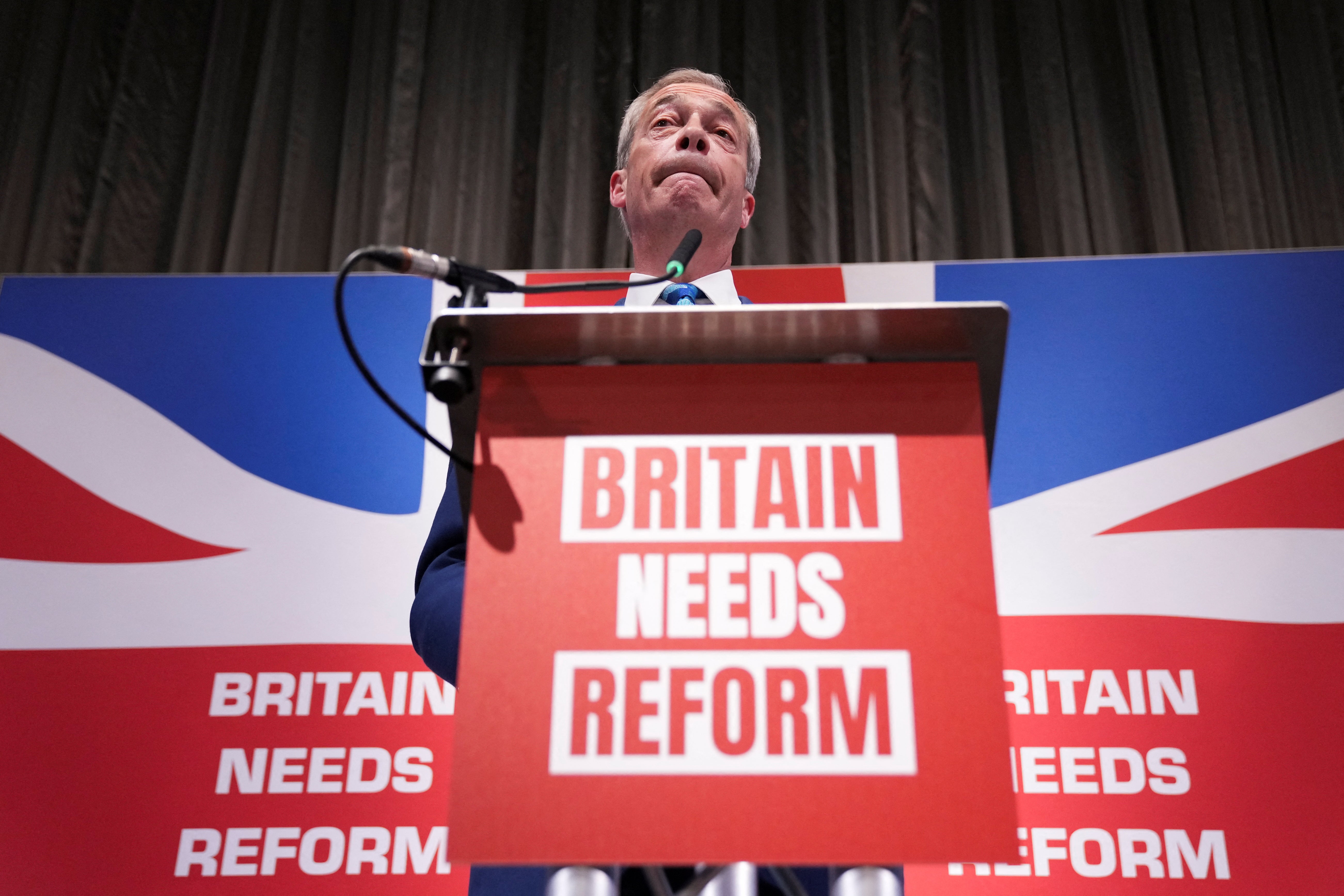 Nigel Farage wants to be leader of the opposition in this election, then win outright in 2029