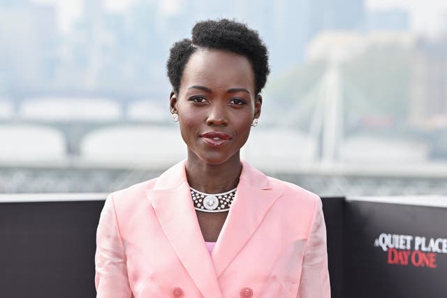 <p>Lupita Nyong’o attends a London photocall in support of ‘A Quiet Place: Day One’</p>