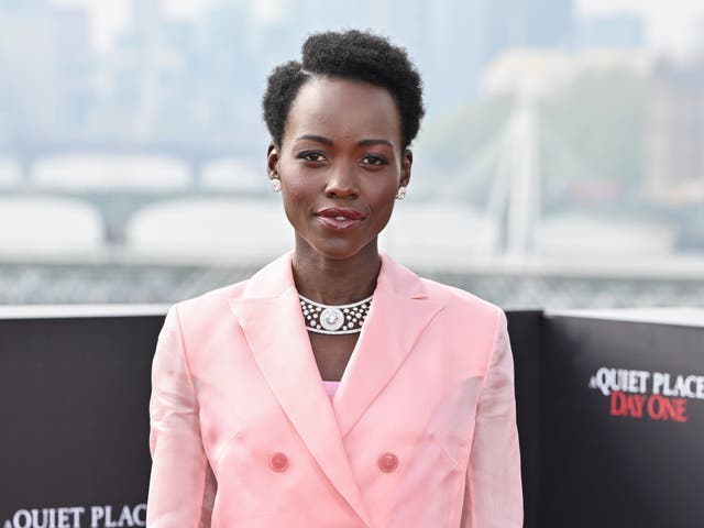 <p>Lupita Nyong’o attends a London photocall in support of ‘A Quiet Place: Day One’</p>