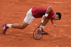 Novak Djokovic forced to withdraw from French Open as knee injury confirmed