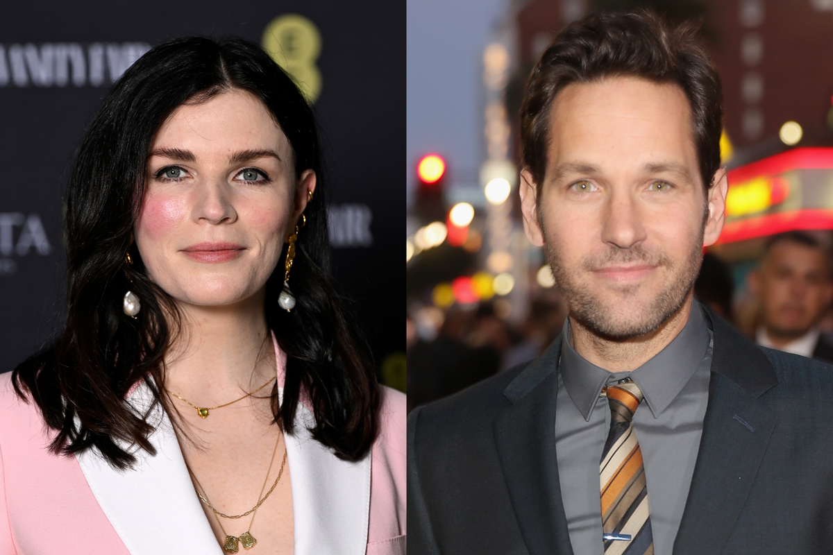 Aisling Bea announces pregnancy by poking fun at Paul Rudd’s youthful looks