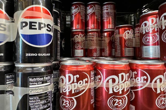 <p>Pepsi and Dr Pepper have come face to face in second place on the scale of top sodas in America </p>