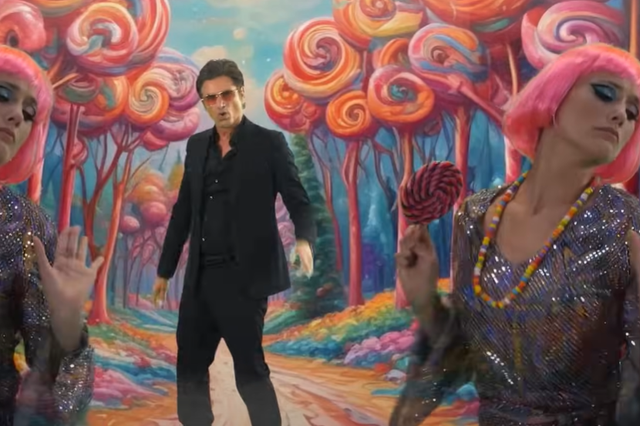 <p>John Stamos performing the opening track from Willy’s Candy Spectacular: A Musical Parody</p>