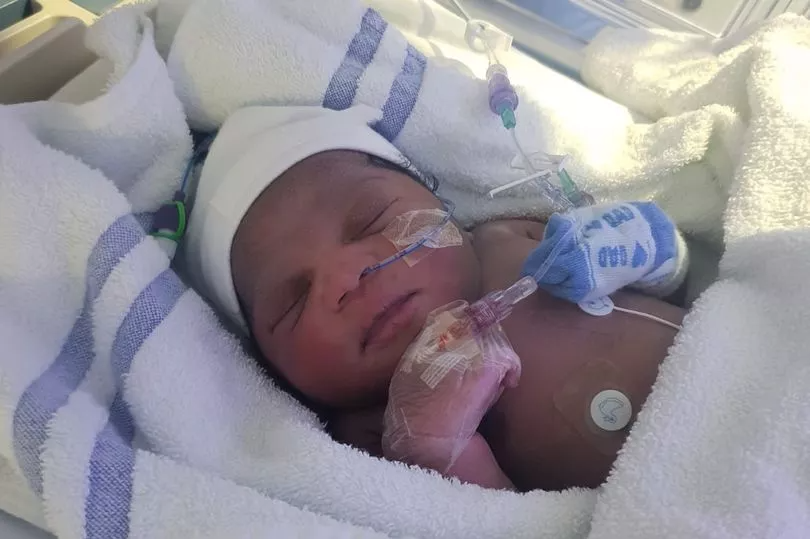 Baby Roman was discovered in freezing temperature in a park area in East Ham