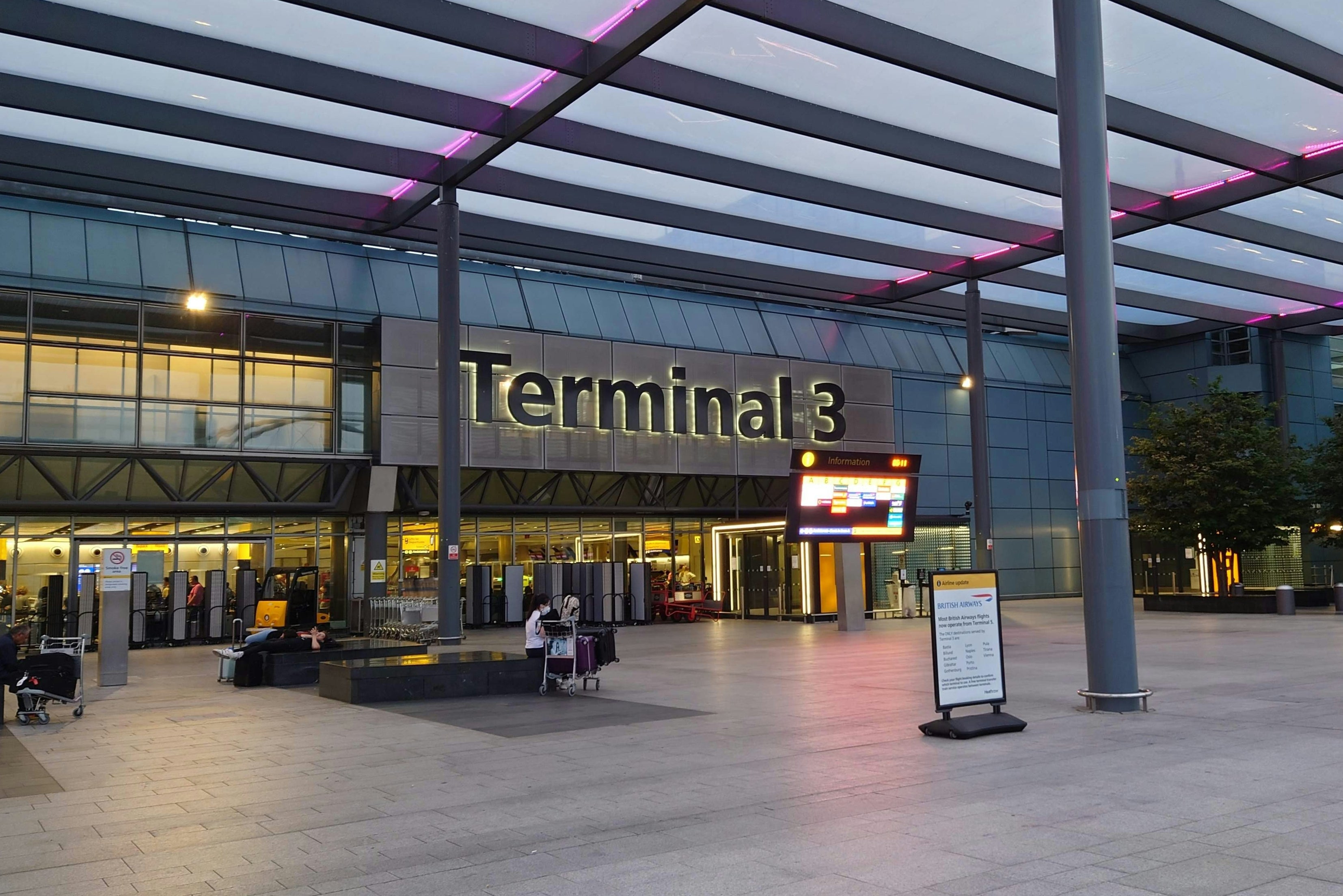 Terminal 3 was opened for long-haul routes in the 1960s