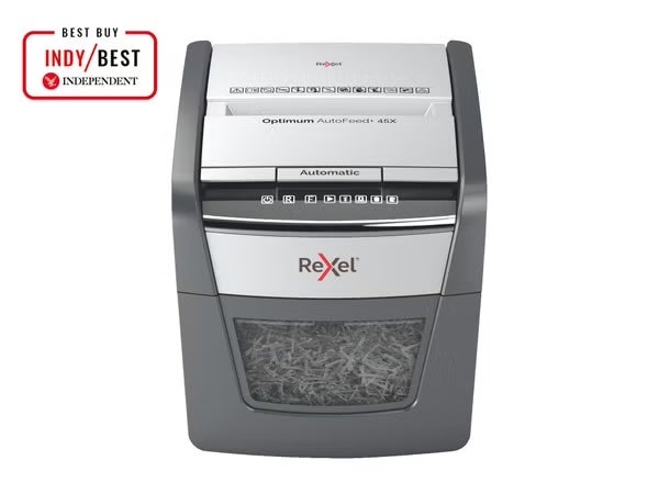 Rexel optimum auto feed 45 sheet automatic cross cut best paper shredders review