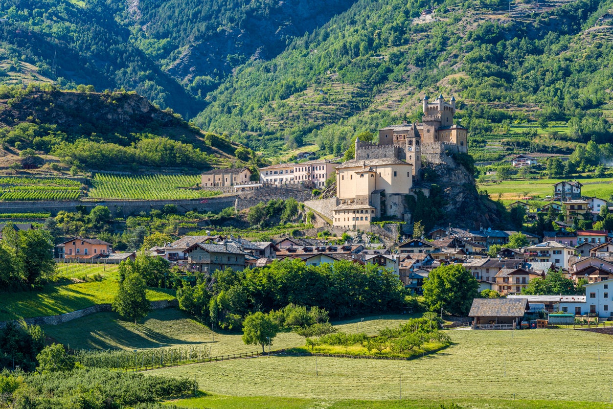 Valle d’Aosta is know as the ‘little Rome of the Alps’