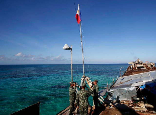 Philippines-China-Disputed Shoal