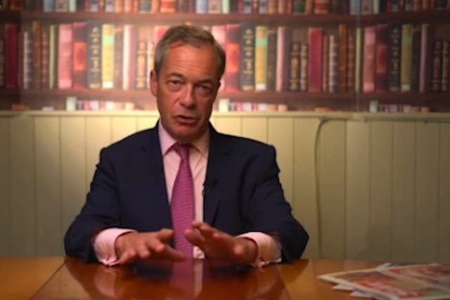 <p>Nigel Farage says he will increase turnout at general election.</p>
