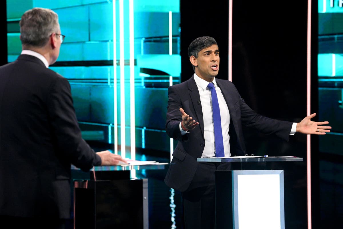 Key moments from the first Sunak-Starmer debate