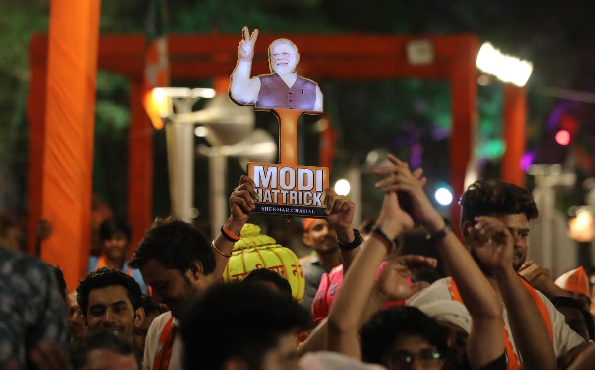 India election results 2024 live: Modi loses outright majority as opposition yet to concede