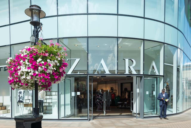 Zara owner Inditex is enjoying a spring sales boost after a bumper year (Alamy/PA)