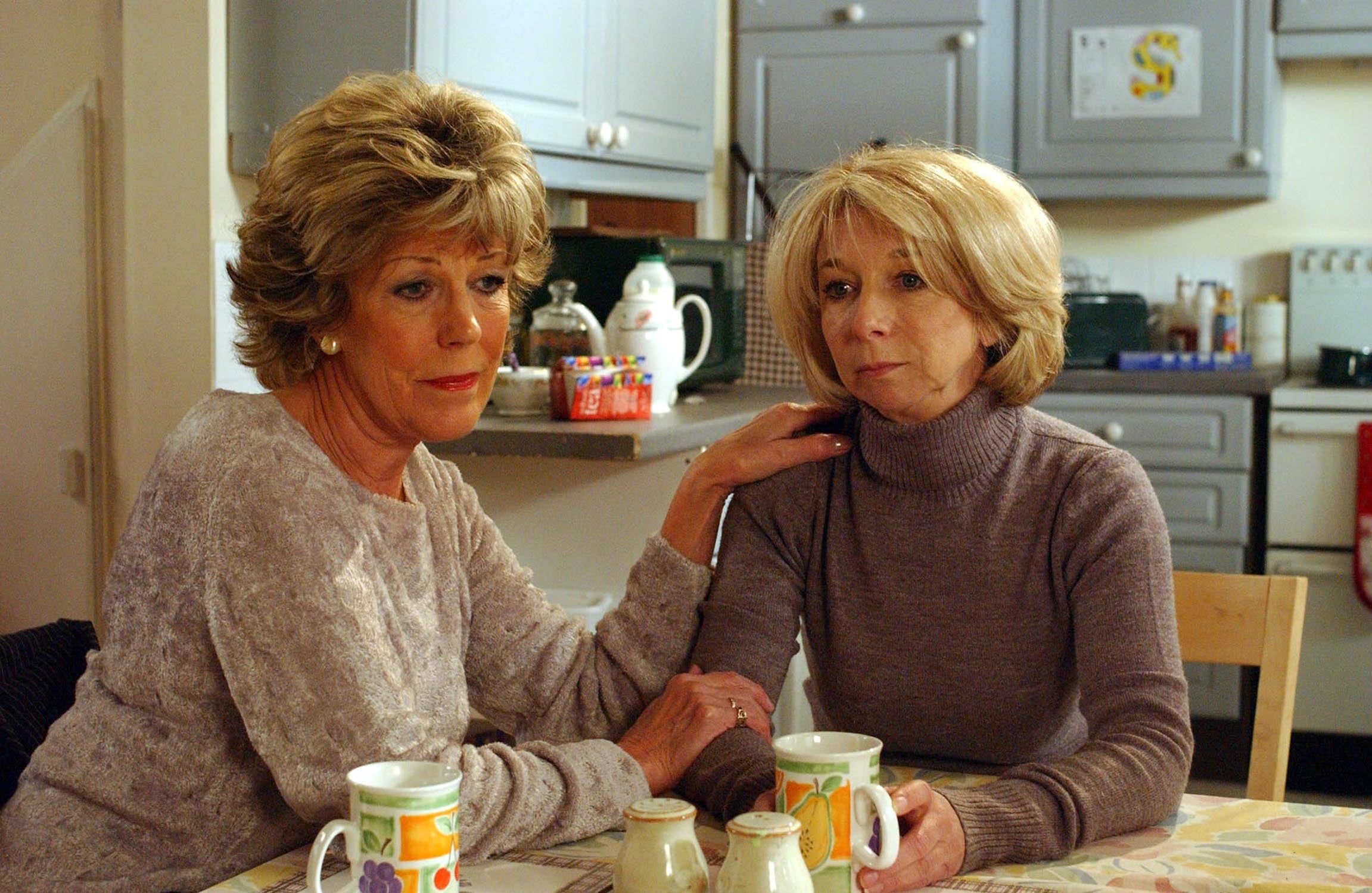 Gail with her mother Audrey Roberts (Sue Nicholls)
