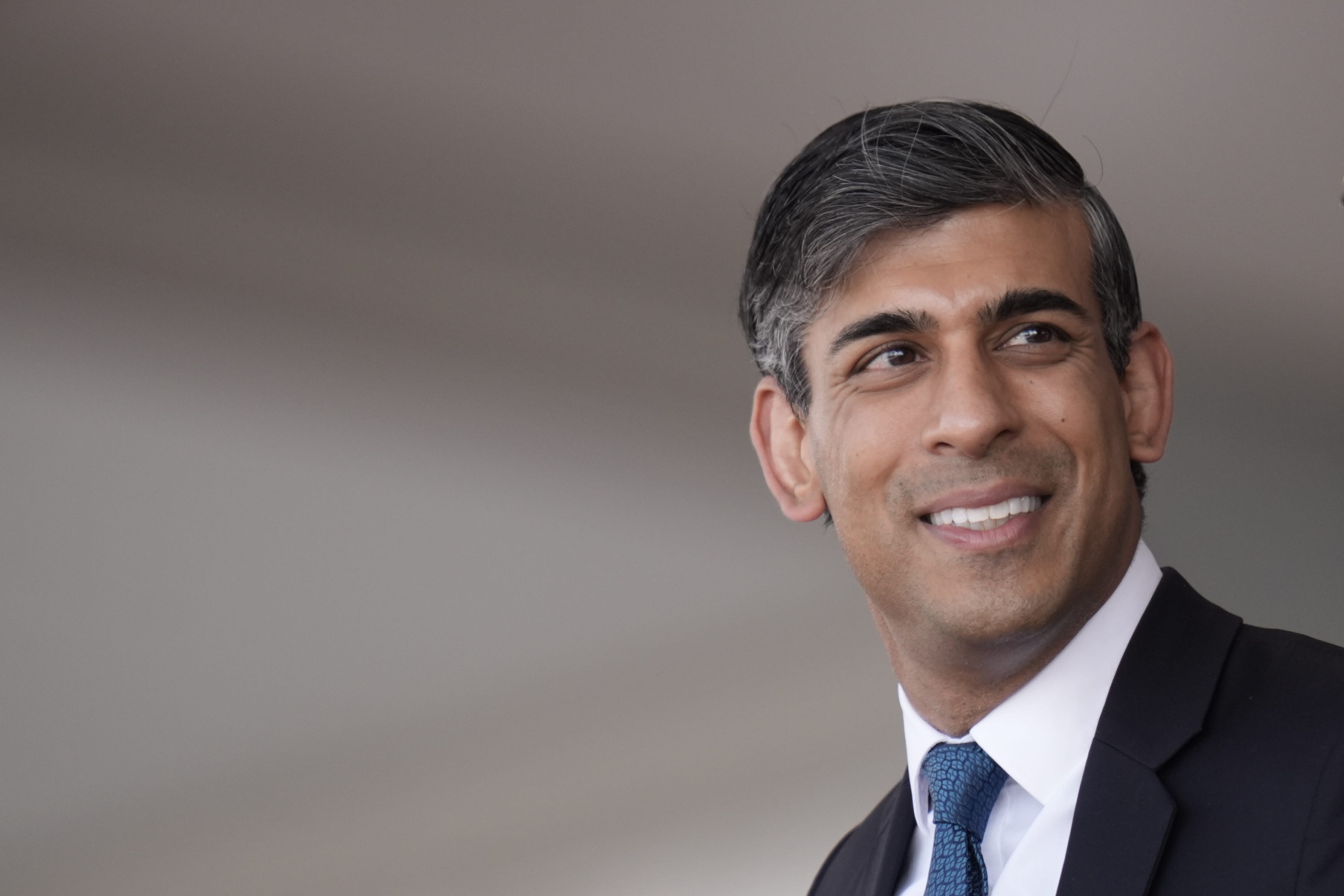 Prime Minister Rishi Sunak attends the UK’s national commemorative event for the 80th anniversary of D-Day, hosted by the Ministry of Defence on Southsea Common in Portsmouth, Hampshire (Andrew Matthews/PA)