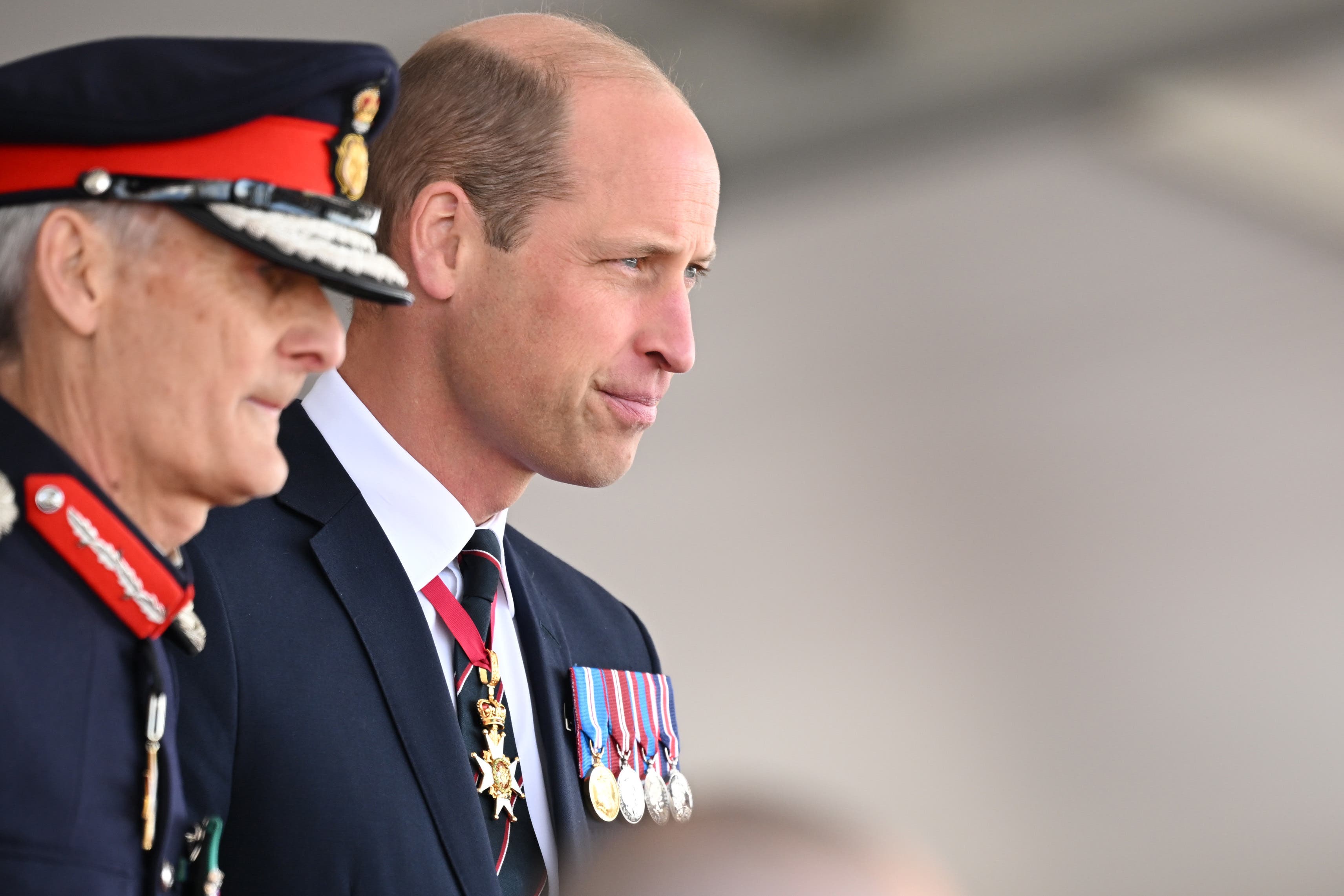 The Prince of Wales speaking during the UK’s national commemorative event for the 80th anniversary of D-Day on Southsea Common in Portsmouth (Leon Neal/PA)