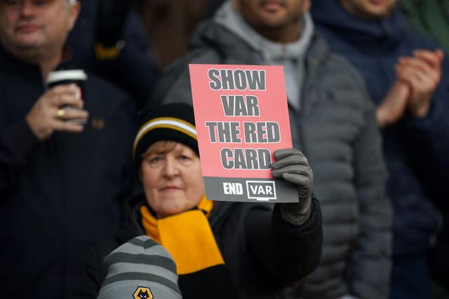 Wolves’ bid to scrap VAR is set to be thwarted at a Premier League vote on Thursday (Mike Egerton/PA)