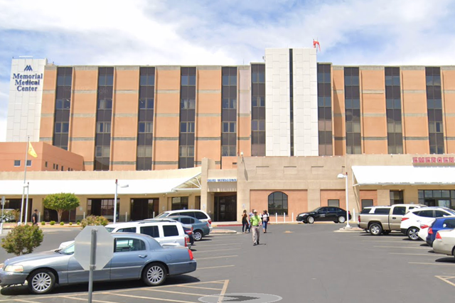 <p>Multiple oncology patients who sought care at Memorial Medical Center in Las Cruces, New Mexico, pictured, say they were denied treatment</p>