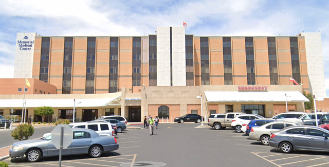 <p>Multiple oncology patients who sought care at Memorial Medical Center in Las Cruces, New Mexico, pictured, say they were denied treatment</p>