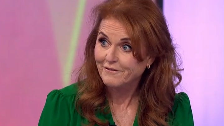 <p>Sarah Ferguson reveals inspiring last words Queen Elizabeth said to her.</p>