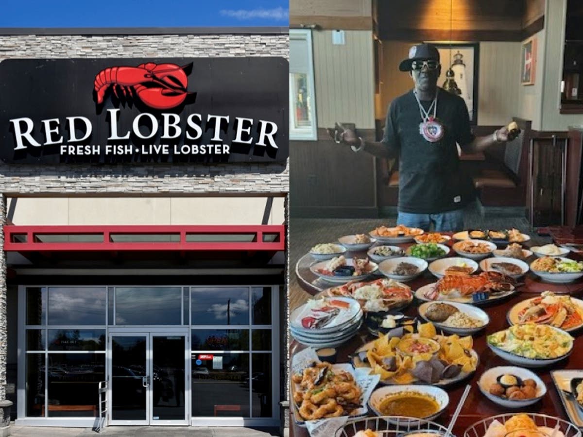 Flavor Flav orders entire Red Lobster menu in effort to save seafood chain | The Independent Flavor Flav orders entire Red Lobster menu in effort to save seafood chain | The Independent