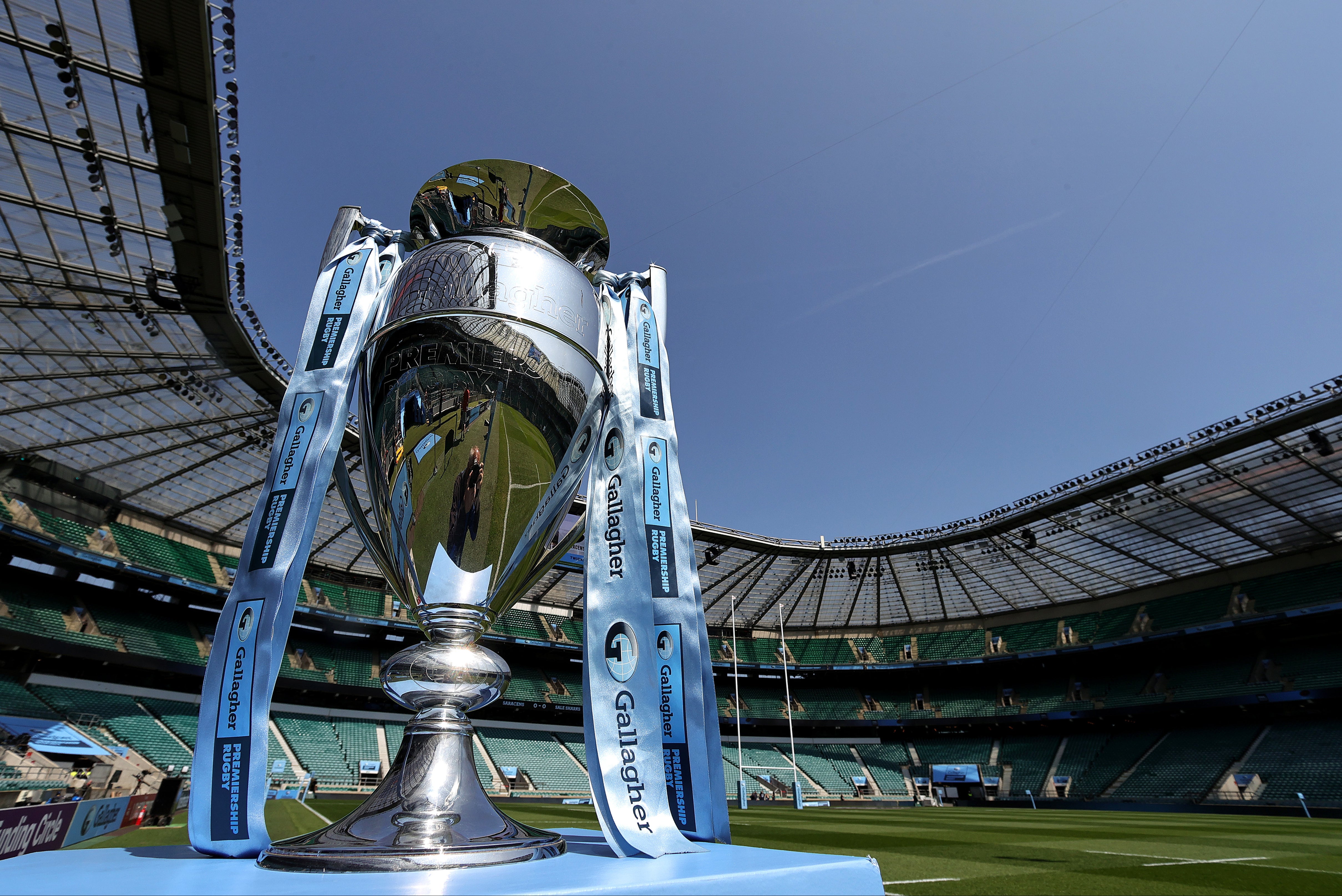 The Premiership final will be played at a sold out Twickenham