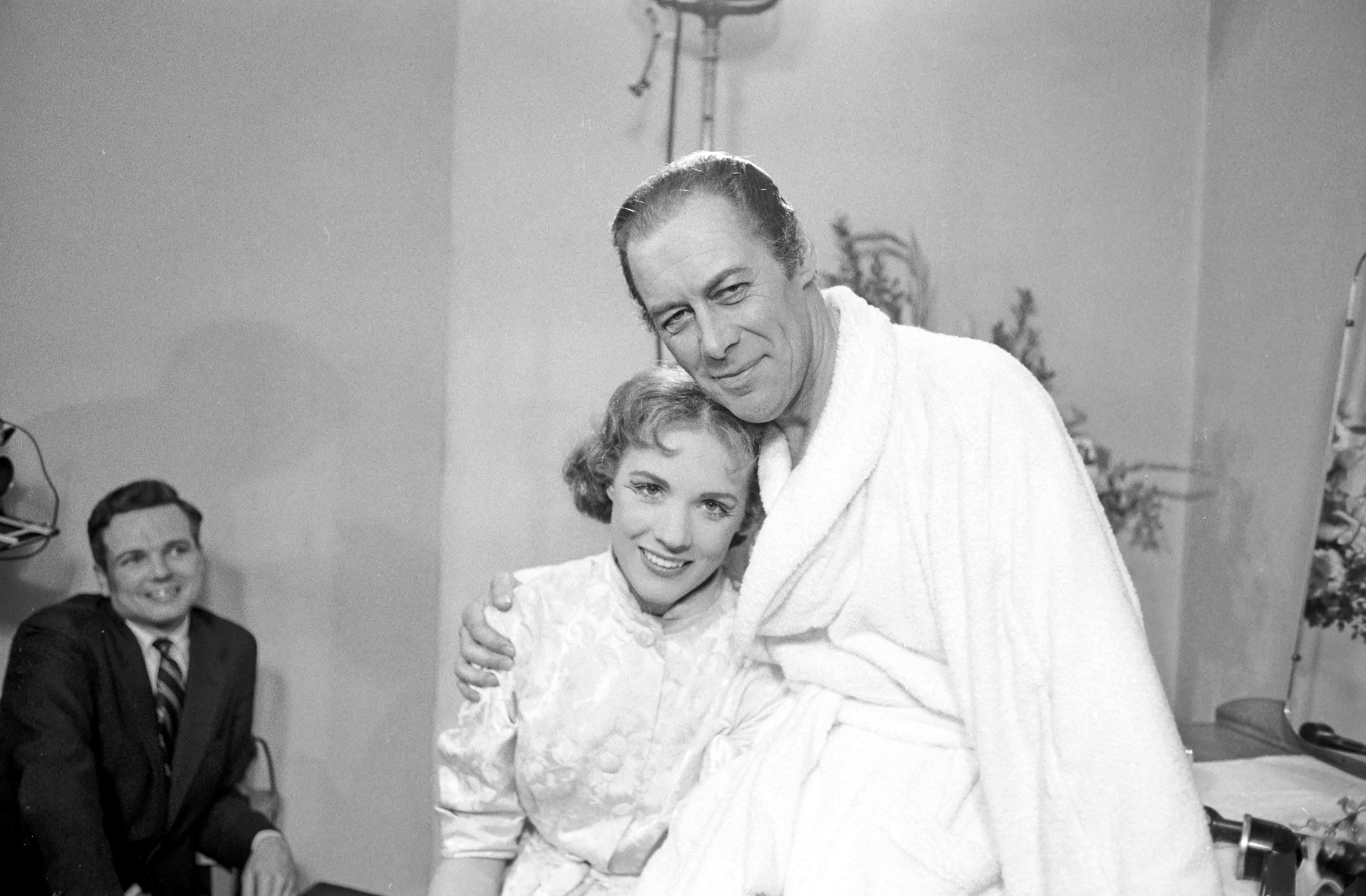 Julie Andrews, who starred in the play with Rex Harrison, was recast in the movie