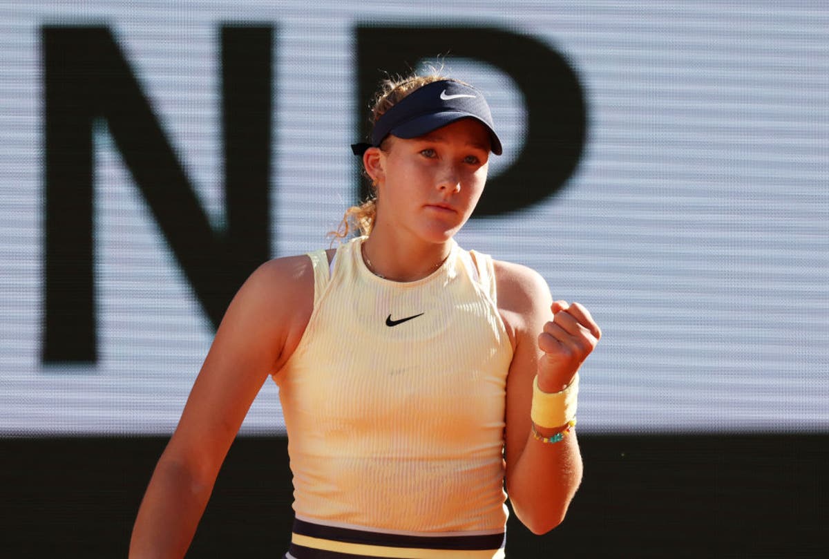 Who is Mirra Andreeva? The 17-year-old Andy Murray superfan taking French Open by storm