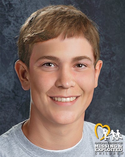 Timmothy Pitzen would be 19 years old now. The National Center for Missing and Exploited Children released an age progression image of what he might look like now