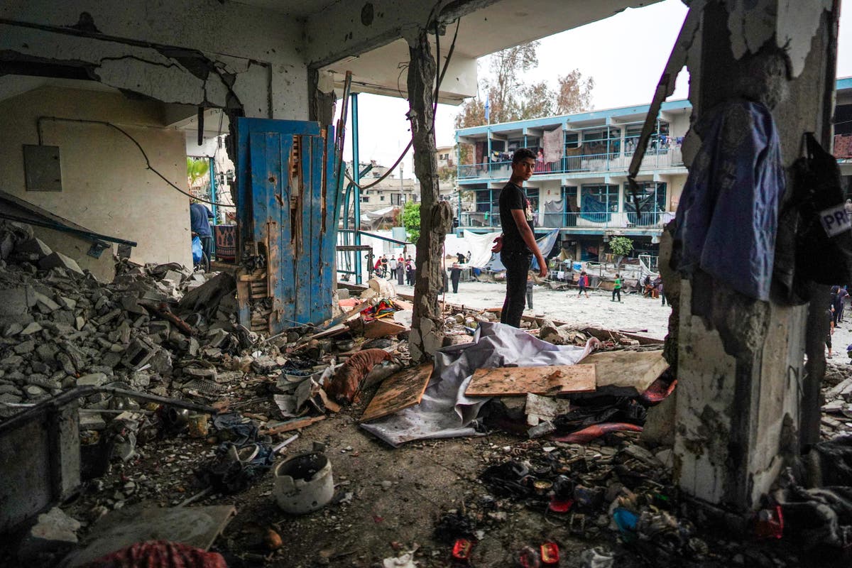 Israeli airstrike on UN faculty in Gaza stated to have killed greater than 30