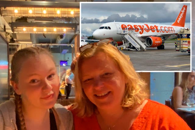 <p>Missing holiday: Eilidh and Jacqueline McGeough were wrongly stopped from flying to Italy</p>