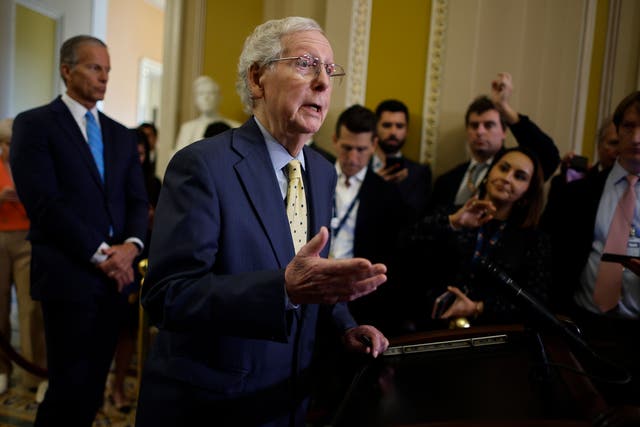 <p>A new biography of Senate Minority Leader Mitch McConnell (R-KY) will be released in October. (Photo by Chip Somodevilla/Getty Images)</p>