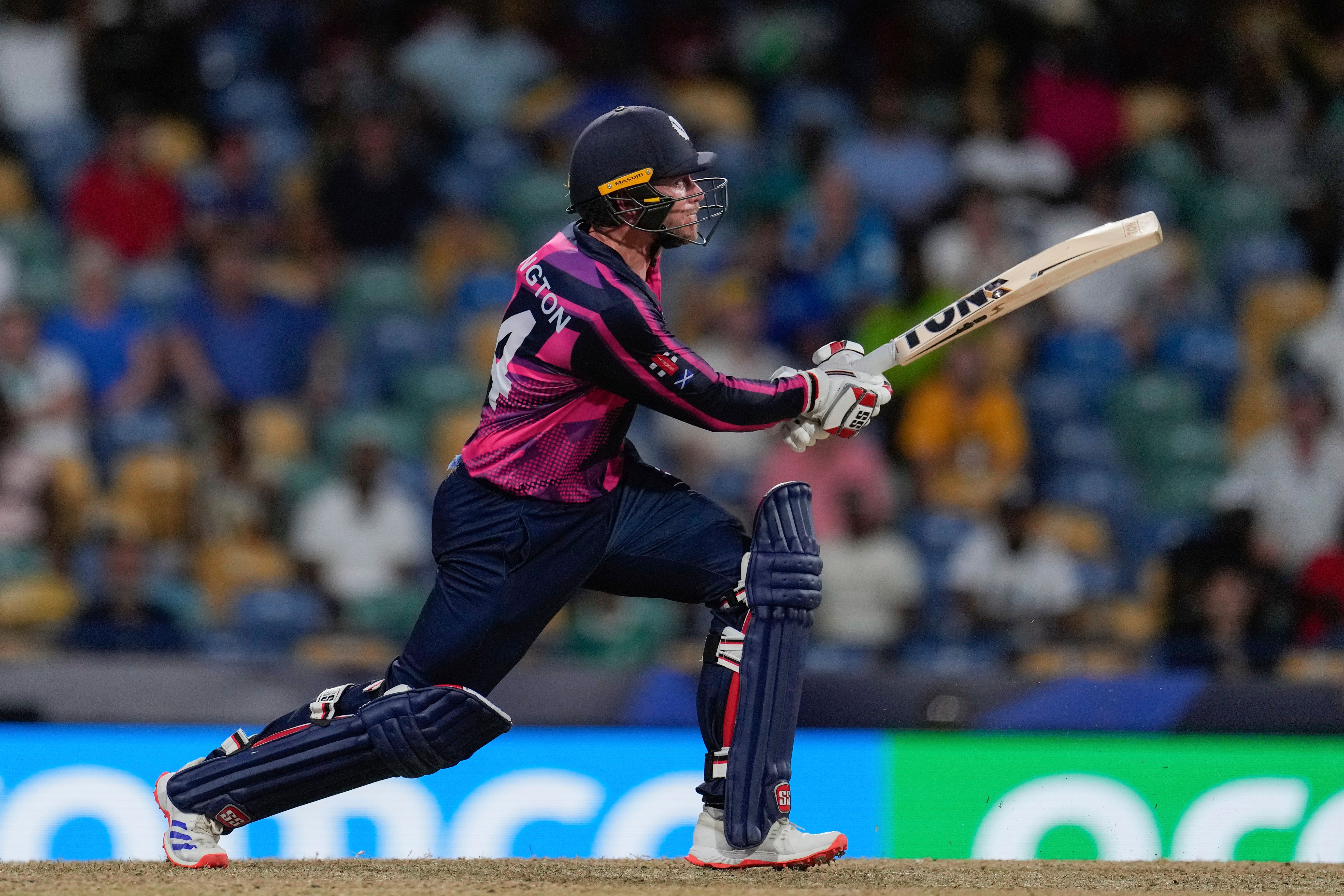 Richie Berrington guided Scotland to victory (Ricardo Mazalan/AP)