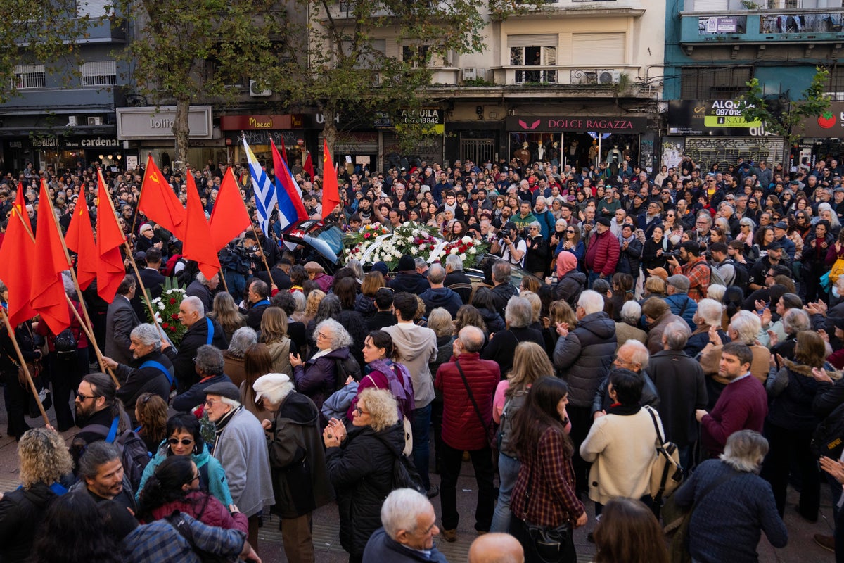 Nearly 50 years after her death, Uruguay lays to rest a woman disappeared by its dictatorship
