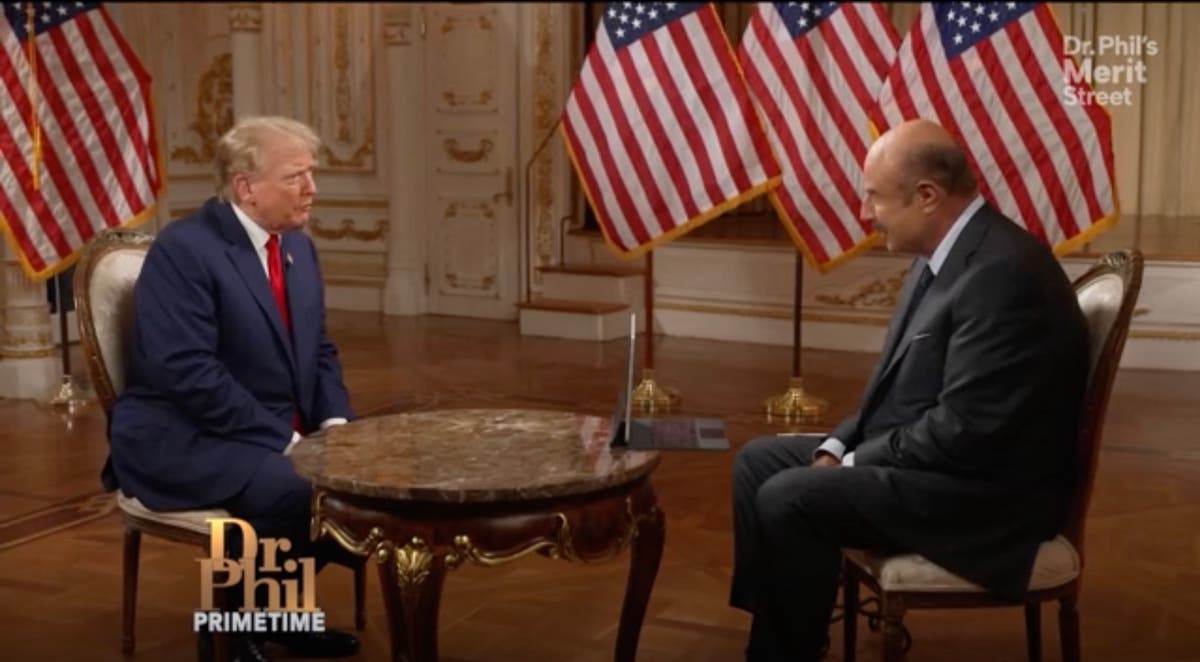 Donald Trump and Dr Phil rip NY felony conviction in unhinged interview