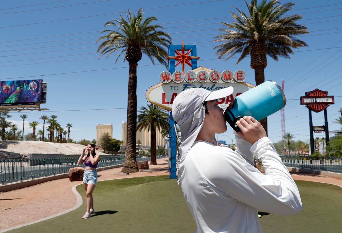 Scorching heat keeps grip on Southwest US as records tumble and more triple digits forecast