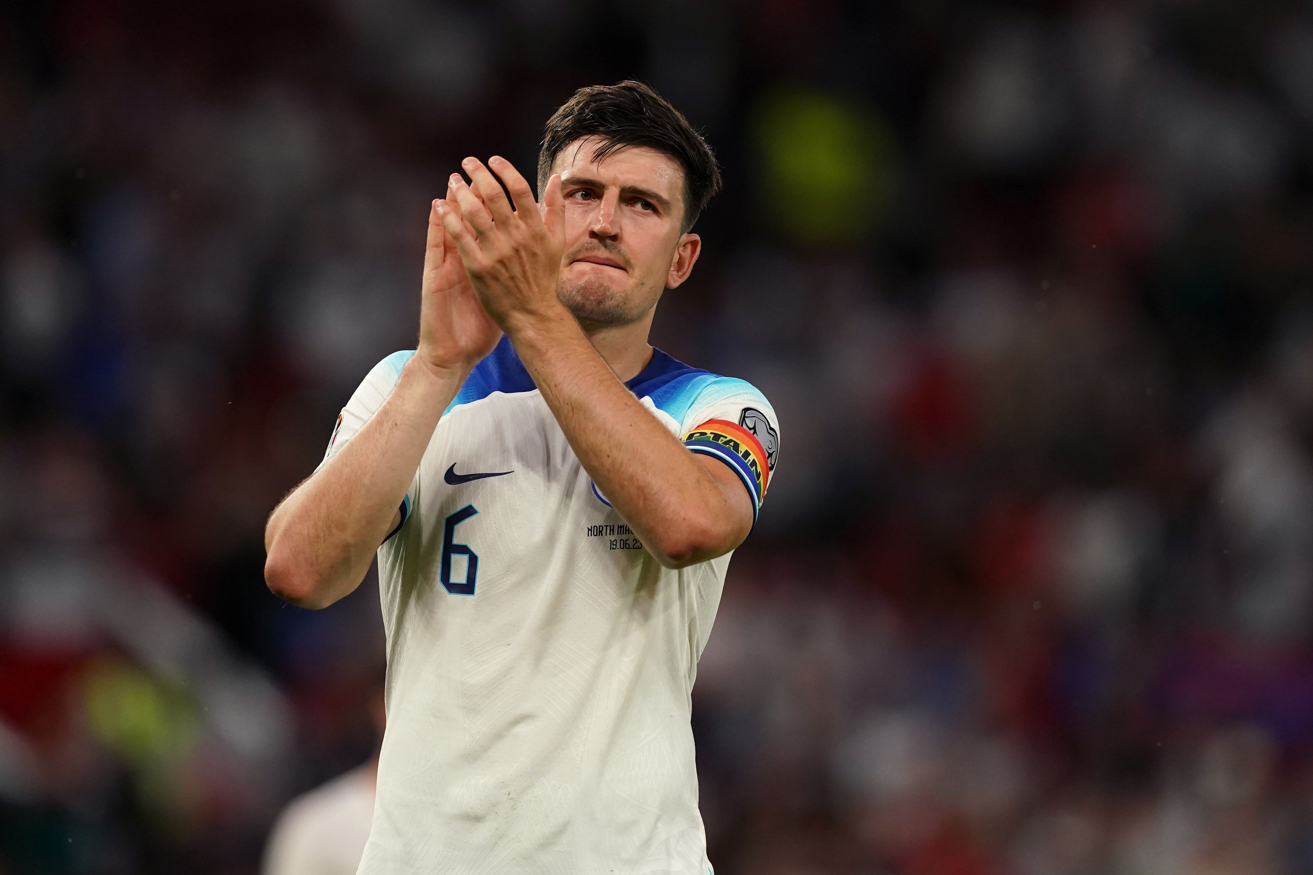 Harry Maguire has been rukled out of Euro 2024 through injury (Martin Rickett/PA)