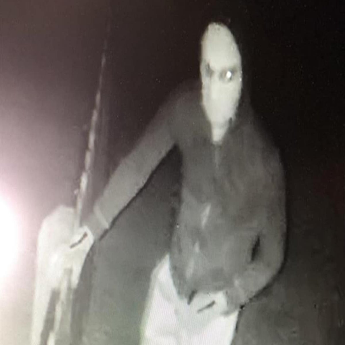 Police hunt masked man after nails glued to playground again in village |  The Independent